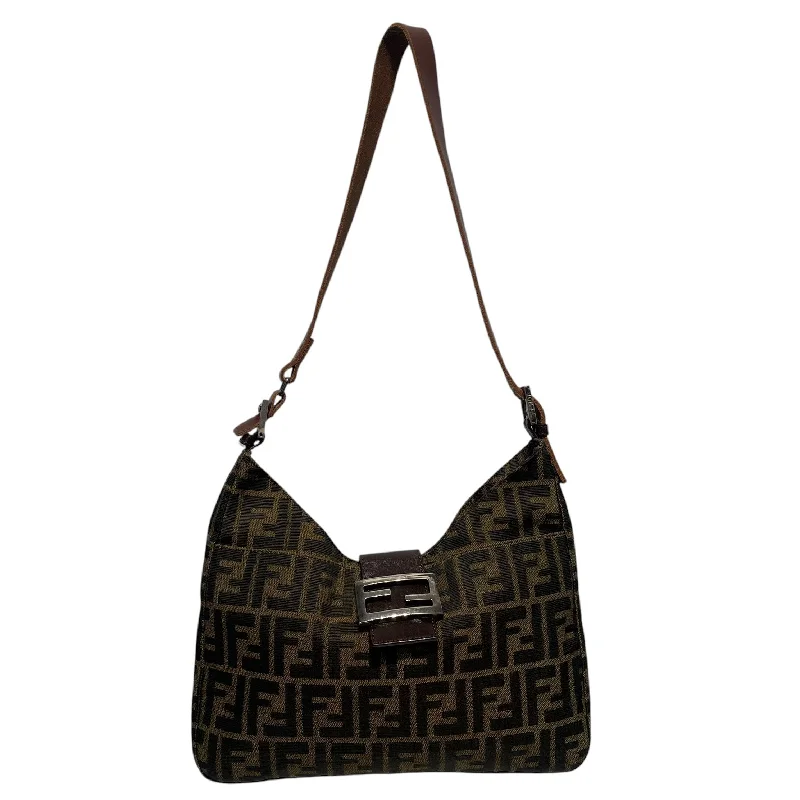 FENDI/Hand Bag/Brown/Nylon/