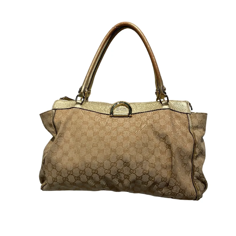 GUCCI/Bag/Monogram/Leather/GLD/Canvas Abbey