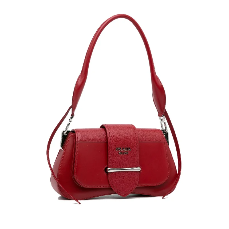 Prada Saffiano Sidonie Satchel (SHG-Vq9GfH)