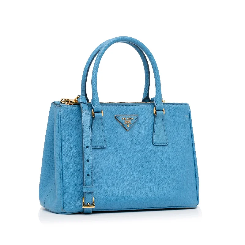 Prada Medium Saffiano Lux Galleria Double Zip Tote (SHG-yE5y3j)