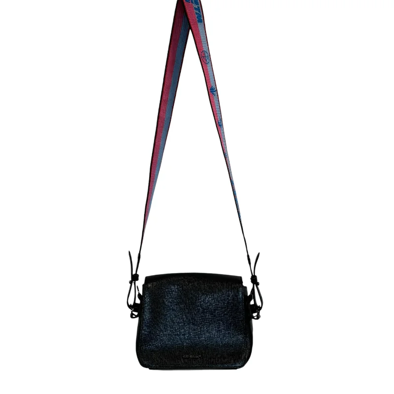 OFF-WHITE/Cross Body Bag/Stripe/Leather/BLK/PINK/BLU/STRAP/WHT/STRIPE