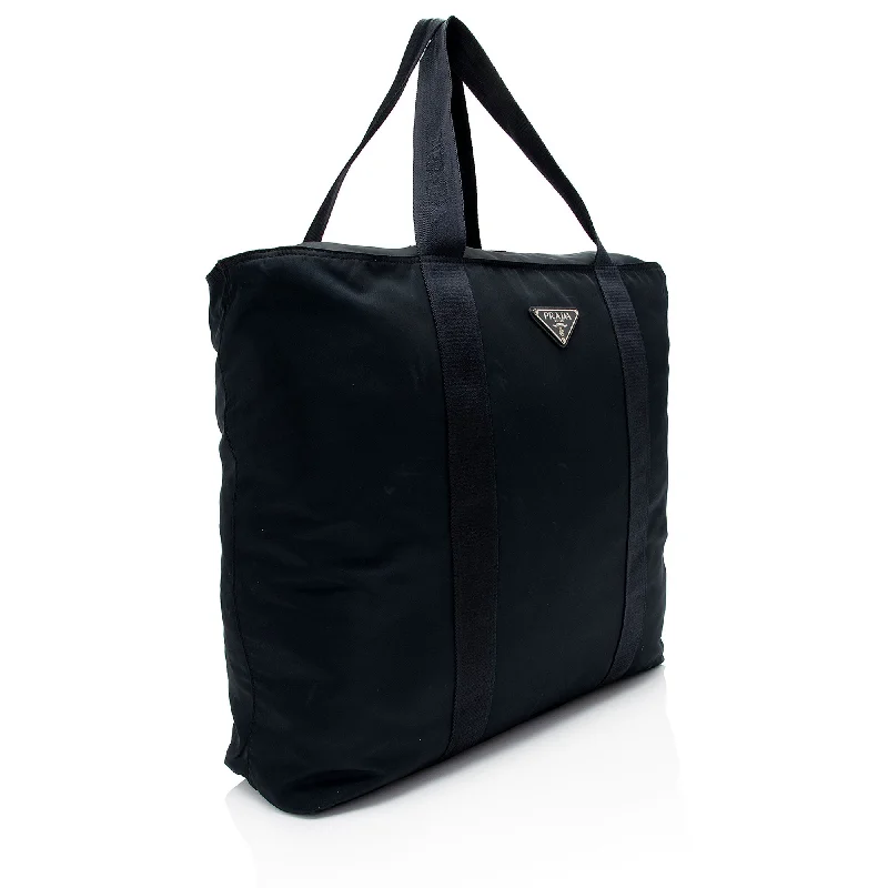 Prada Tessuto Vertical Duffle Bag (SHF-2Gs5Cd)