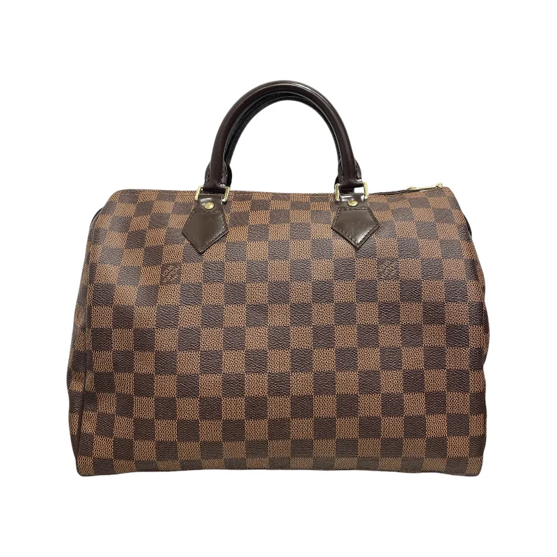 LOUIS VUITTON/Hand Bag/OS/Monogram/Leather/BRW/Ebene Speedy