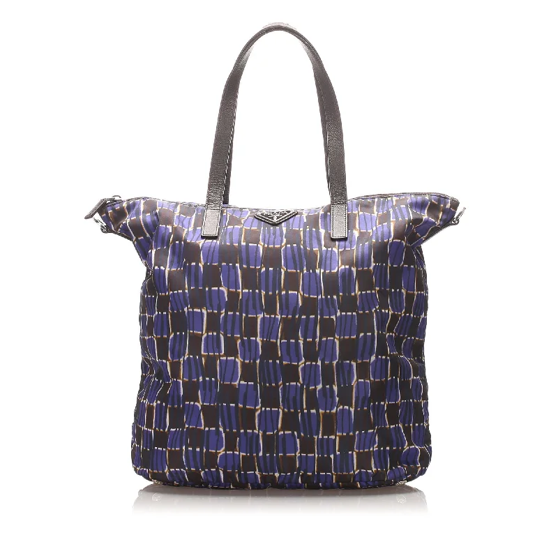 Prada Tessuto Stampato Tote (SHG-10238)