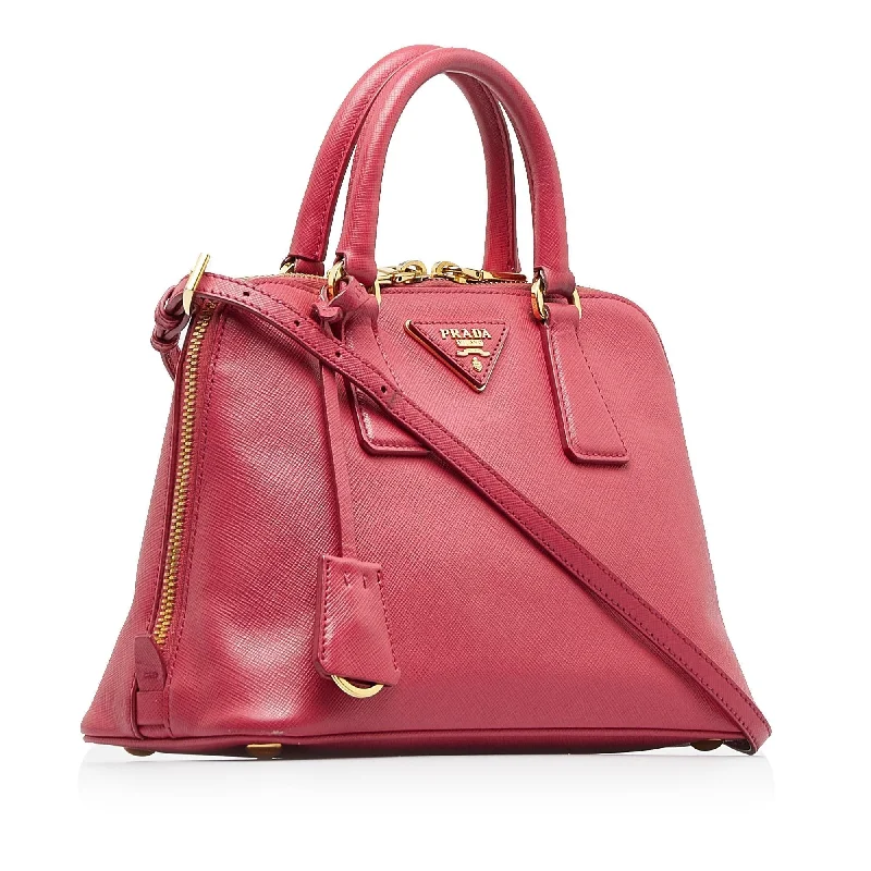 Prada Saffiano Lux Promenade Satchel (SHG-gst9st)