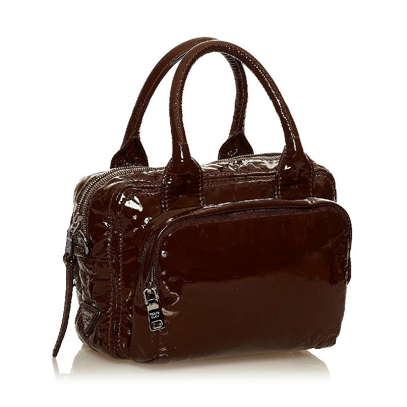 Prada Patent Leather Satchel (SHG-37314)