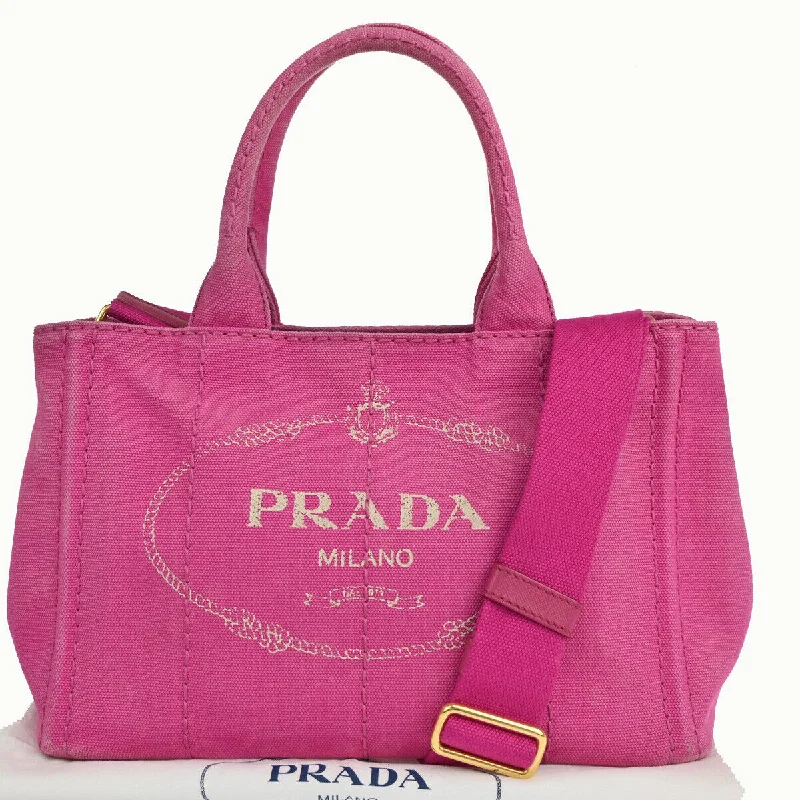 PRADA Canapa Handbag