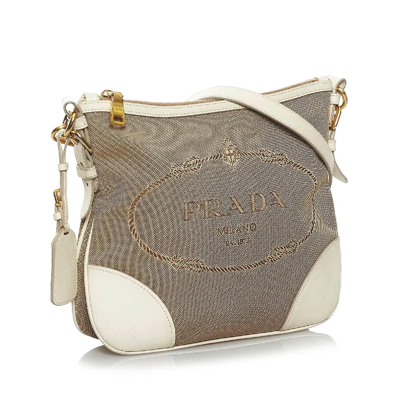 Prada Canapa Logo Crossbody Bag 33696