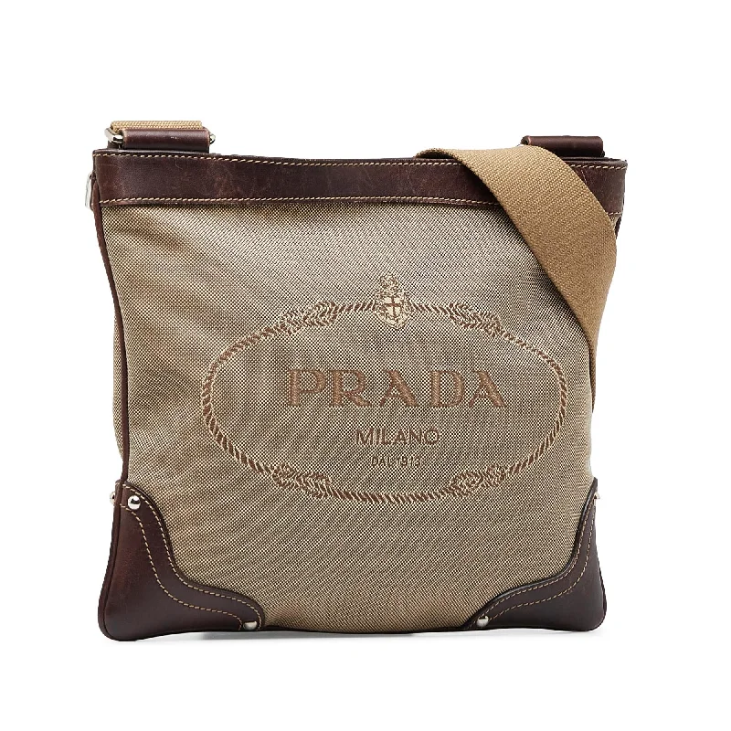 Prada Canapa Logo Crossbody Bag USfq2K